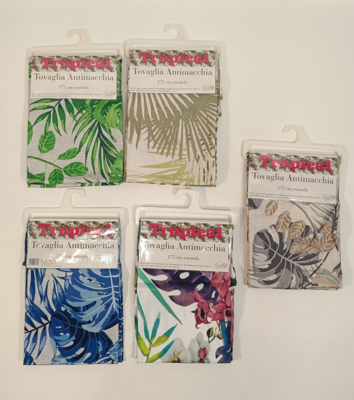 TABLECLOTH 8P 2742TROPICAL 175CM Tellini S.r.l. Wholesale Clothing